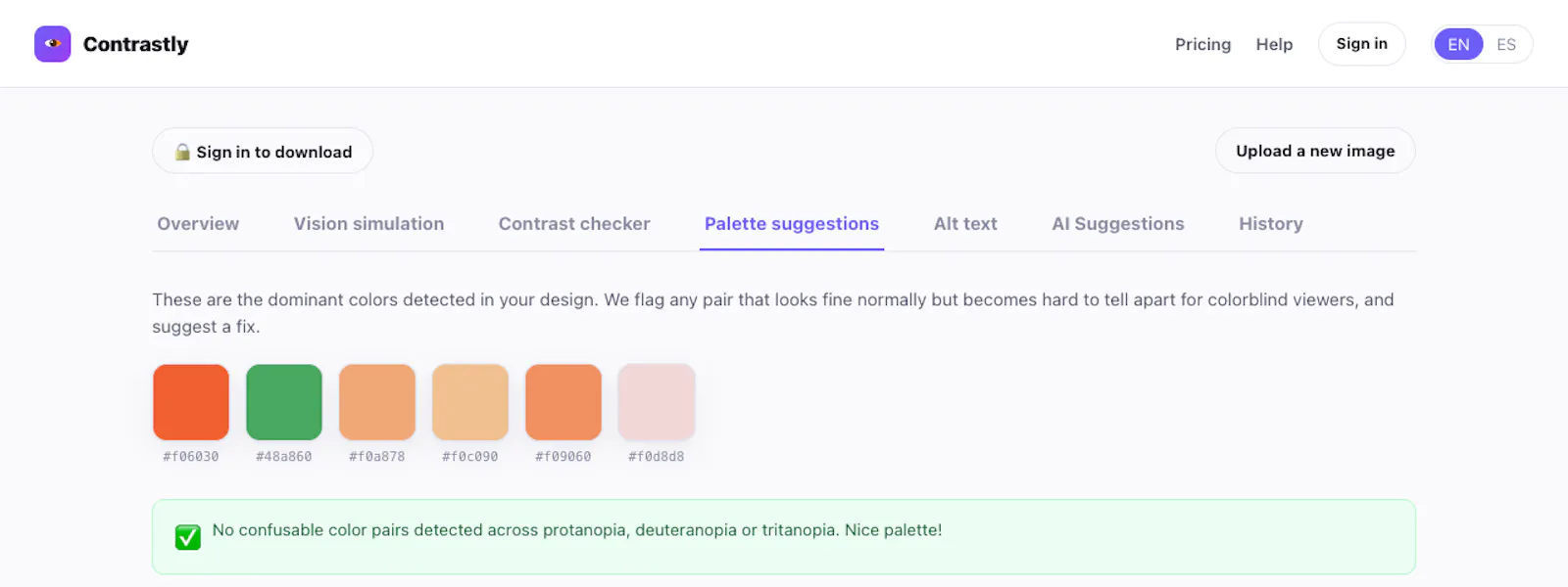 Contrastly screenshot 3