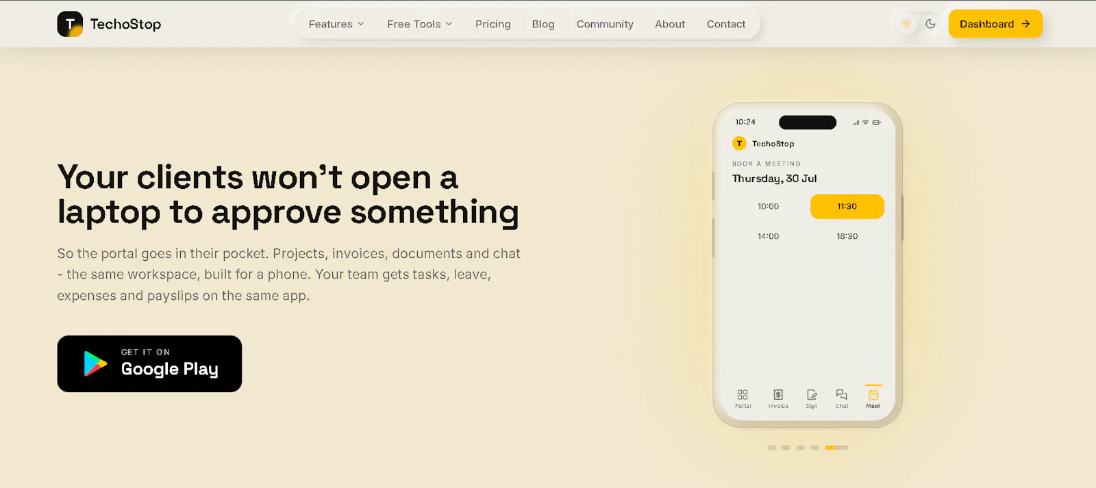 TechoStop screenshot 5