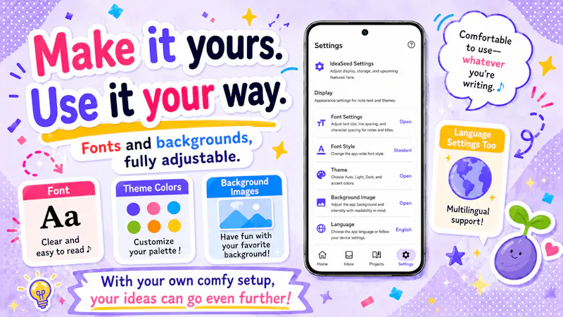 IdeaSeed: Idea Notebook screenshot 4