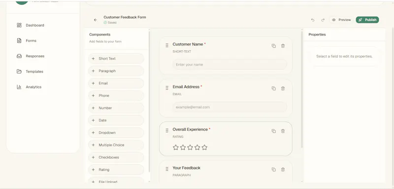 FormFlow screenshot 2