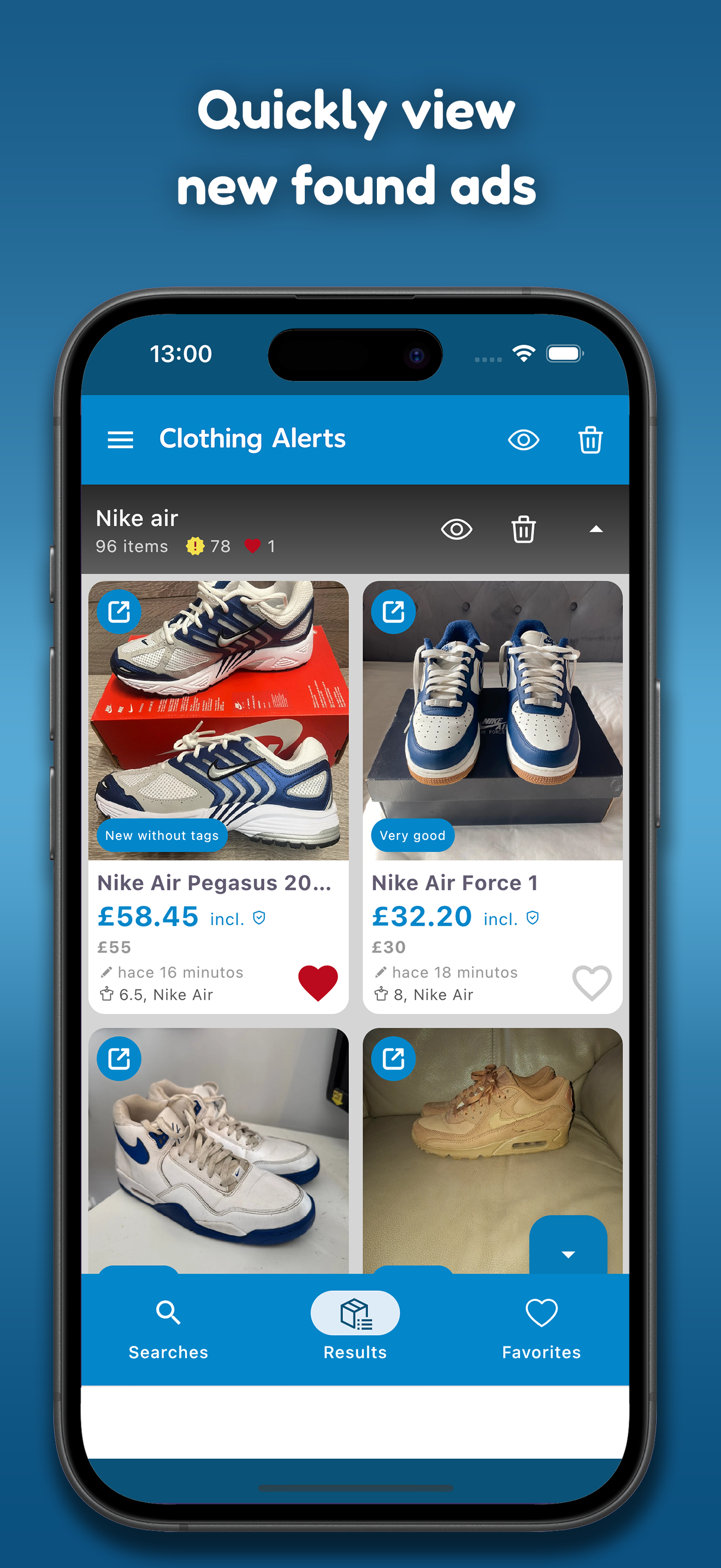 Média Alertes vêtements - Vinted Deal Finder – Alertes vêtements en temps réel 1