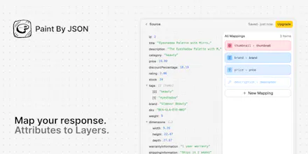 Paint By JSON | Figma API Client gallery image