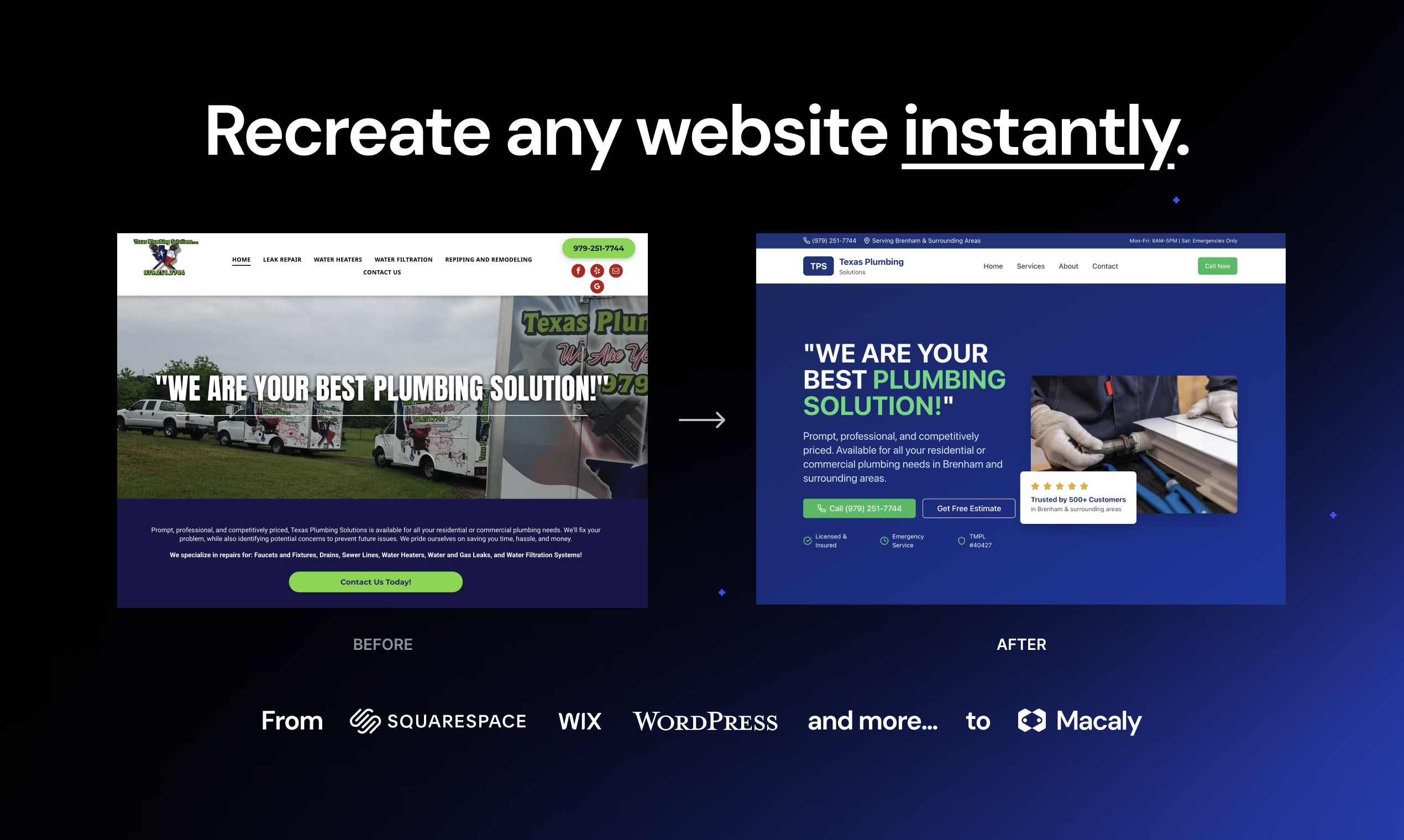 Macaly 2.0 - 内蔵データベース、ホスティングなどを備えたAI Webサイトビルダーメディア3