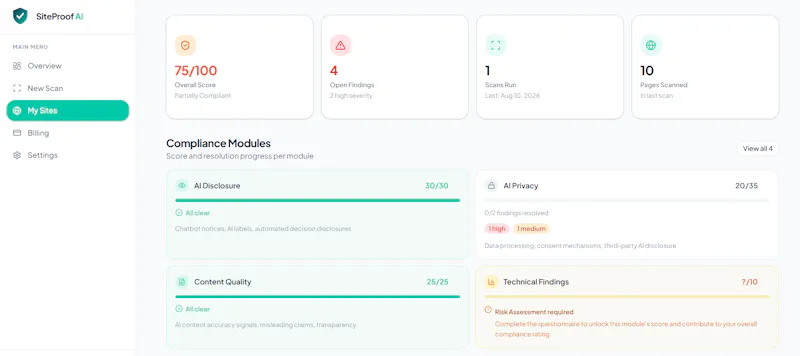 SiteProof AI screenshot 2
