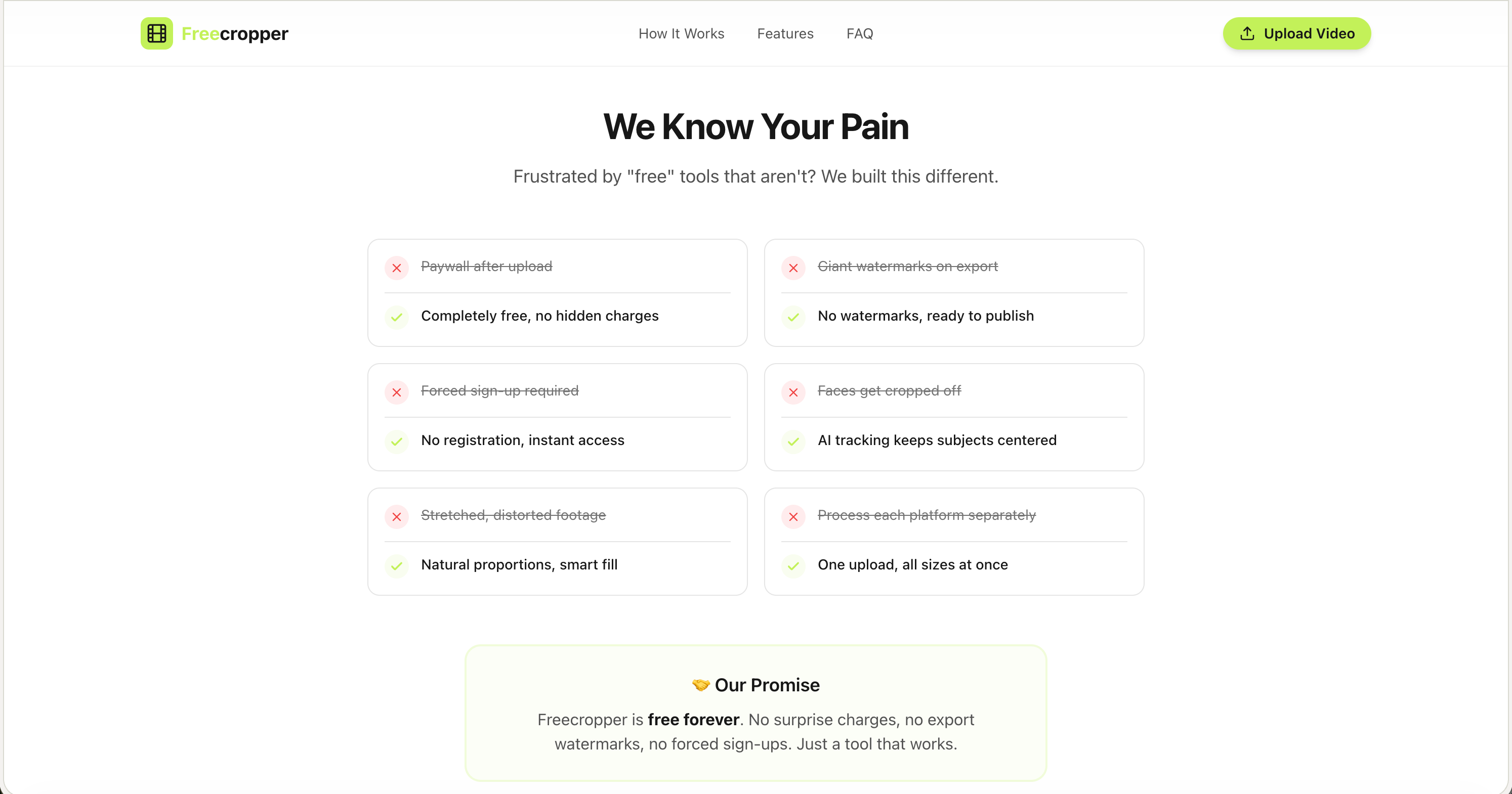 Freecropper – #1 Free video cropper gallery image