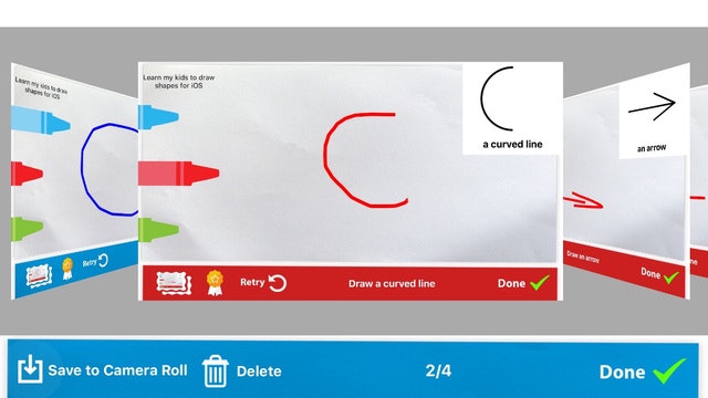 Learn Kids to draw shapes gallery image