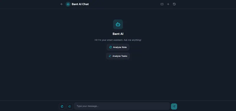 Bant workspace Ai screenshot 3