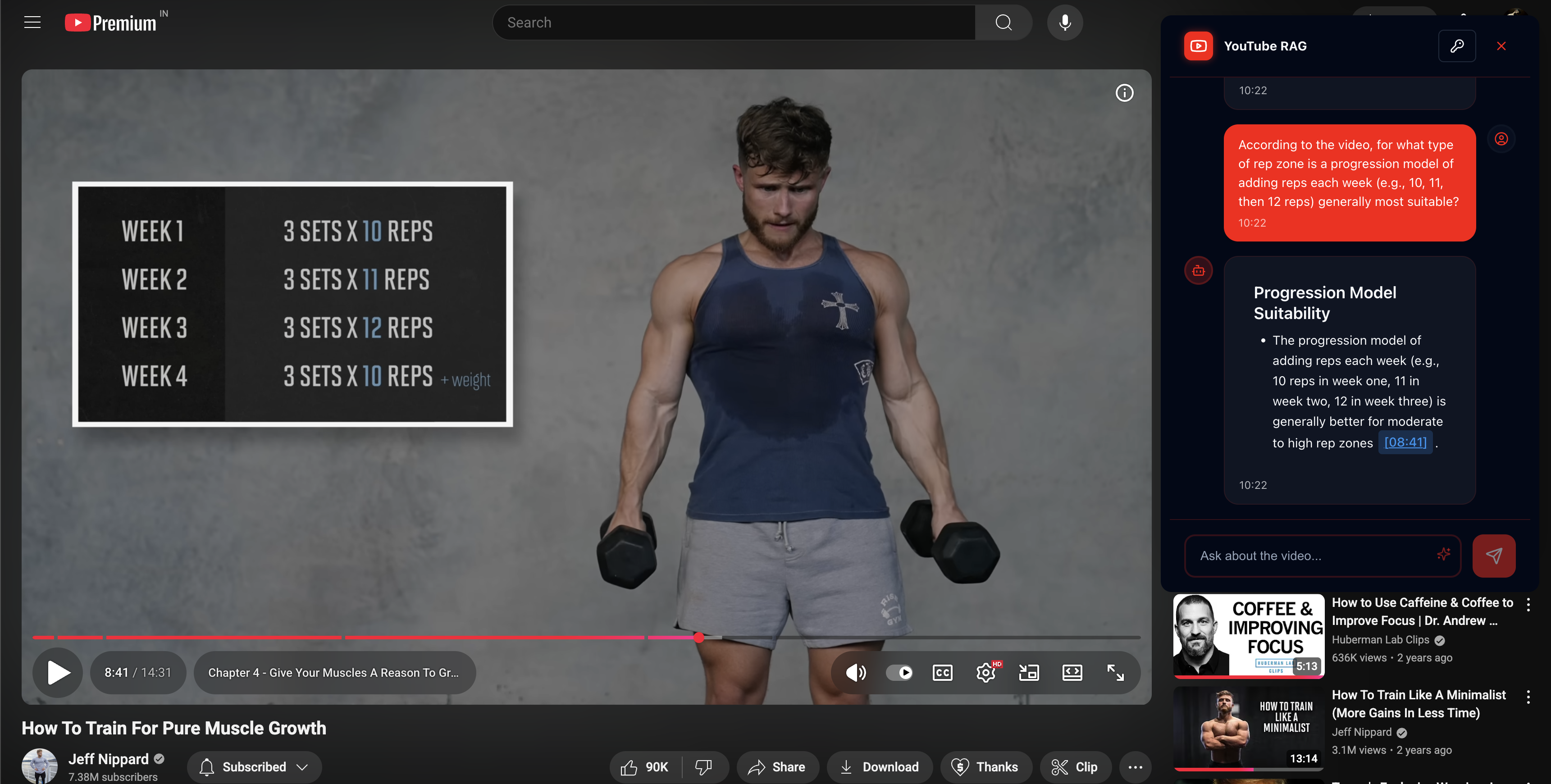 Youtube AI Assistant gallery image