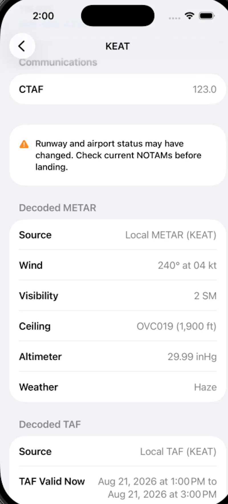 Land Now – Emergency Airport Finder screenshot 2