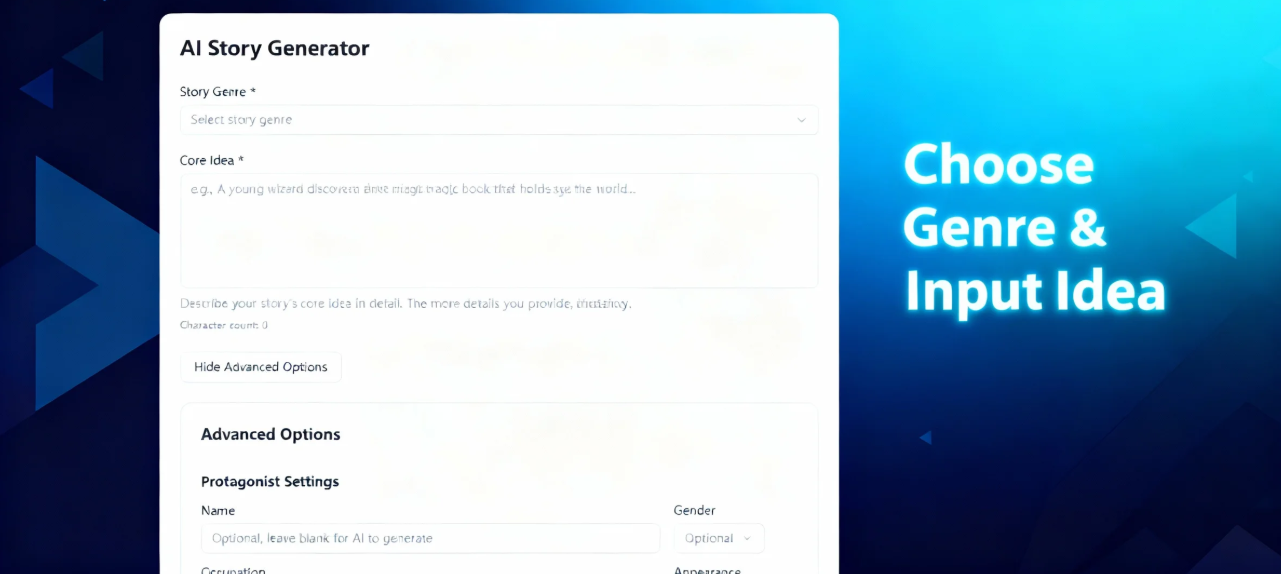 Story Generator — Create Stories with AI - Screenshot 2 showing product features and functionality
