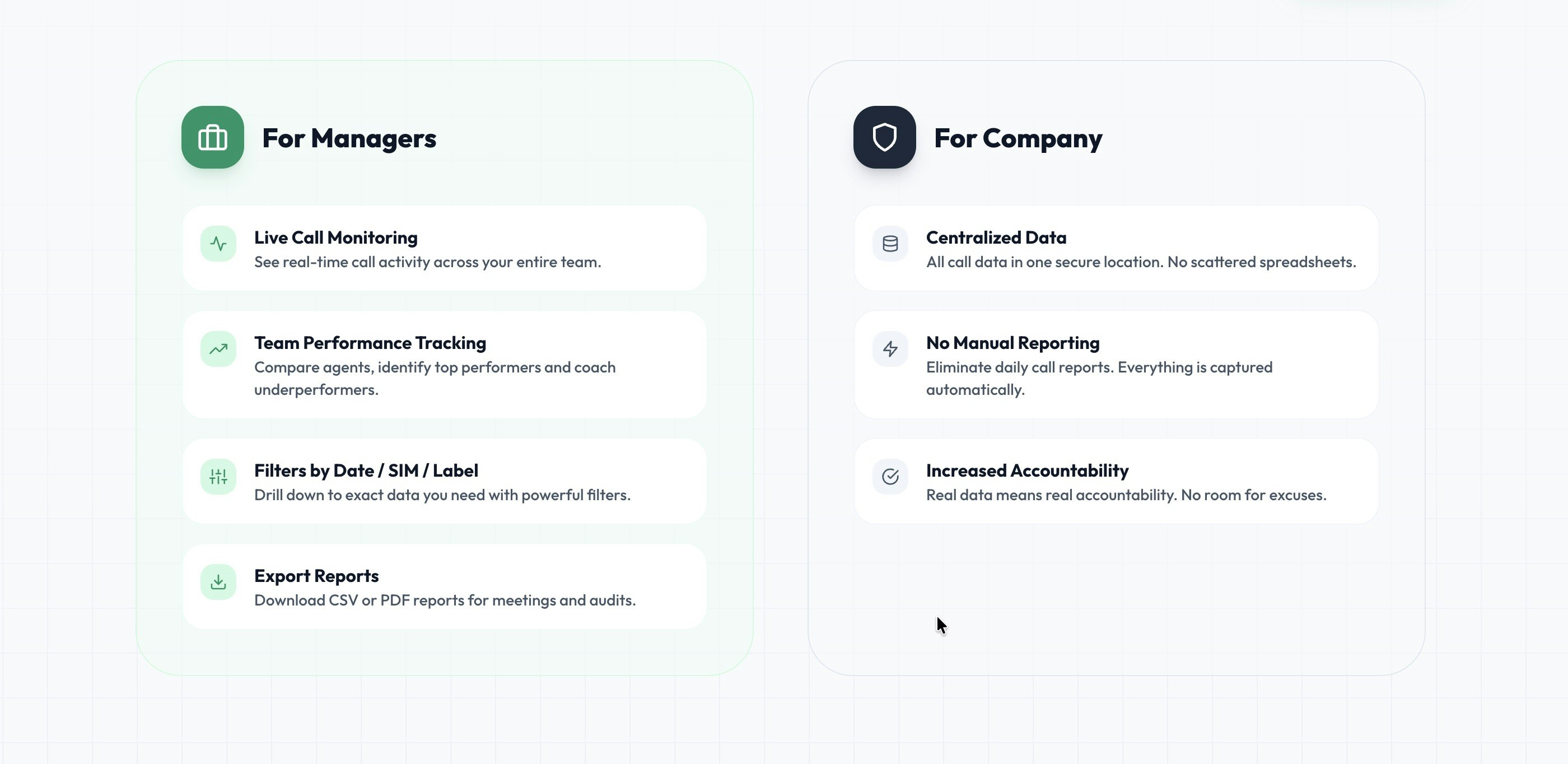 CallSync - Screenshot 3 showing product features and functionality