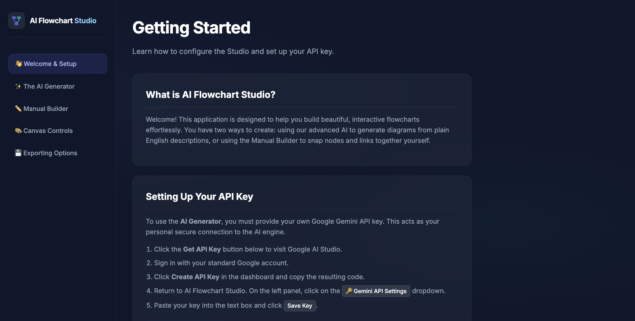 AI Flowchart Studio gallery image