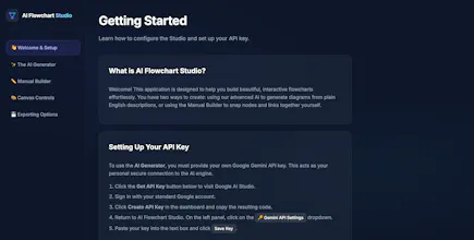 AI Flowchart Studio gallery image