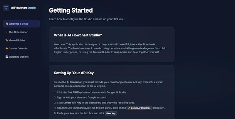 AI Flowchart Studio screenshot 4