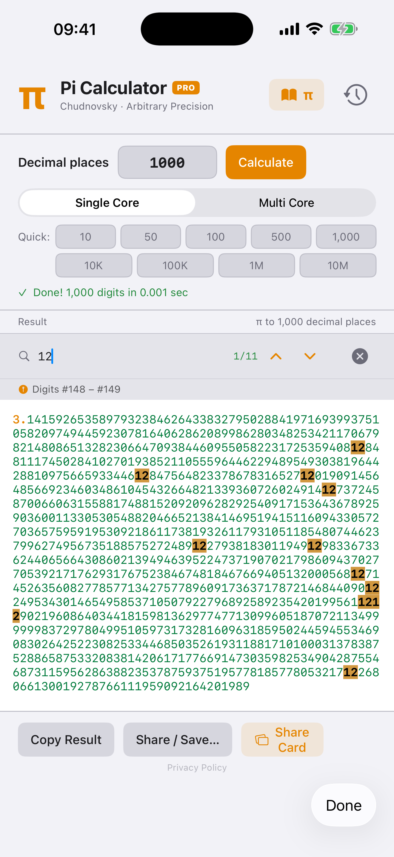Pi Calculator: Benchmark Your Device gallery image