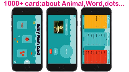 500+ Flashcards Animal,Word,Dots for Baby Learning gallery image