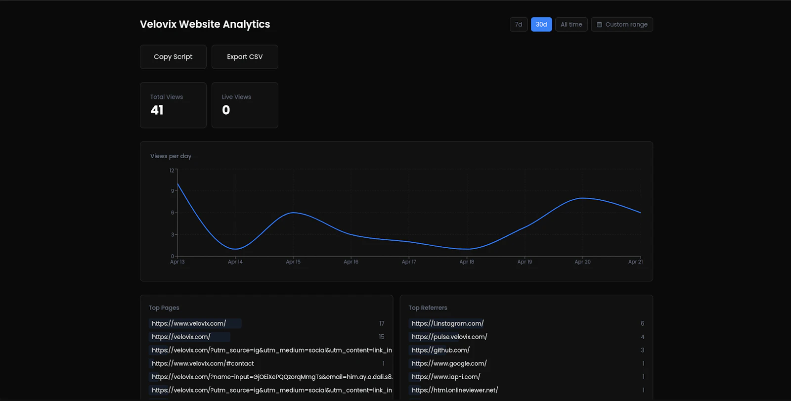 Pulse screenshot 2