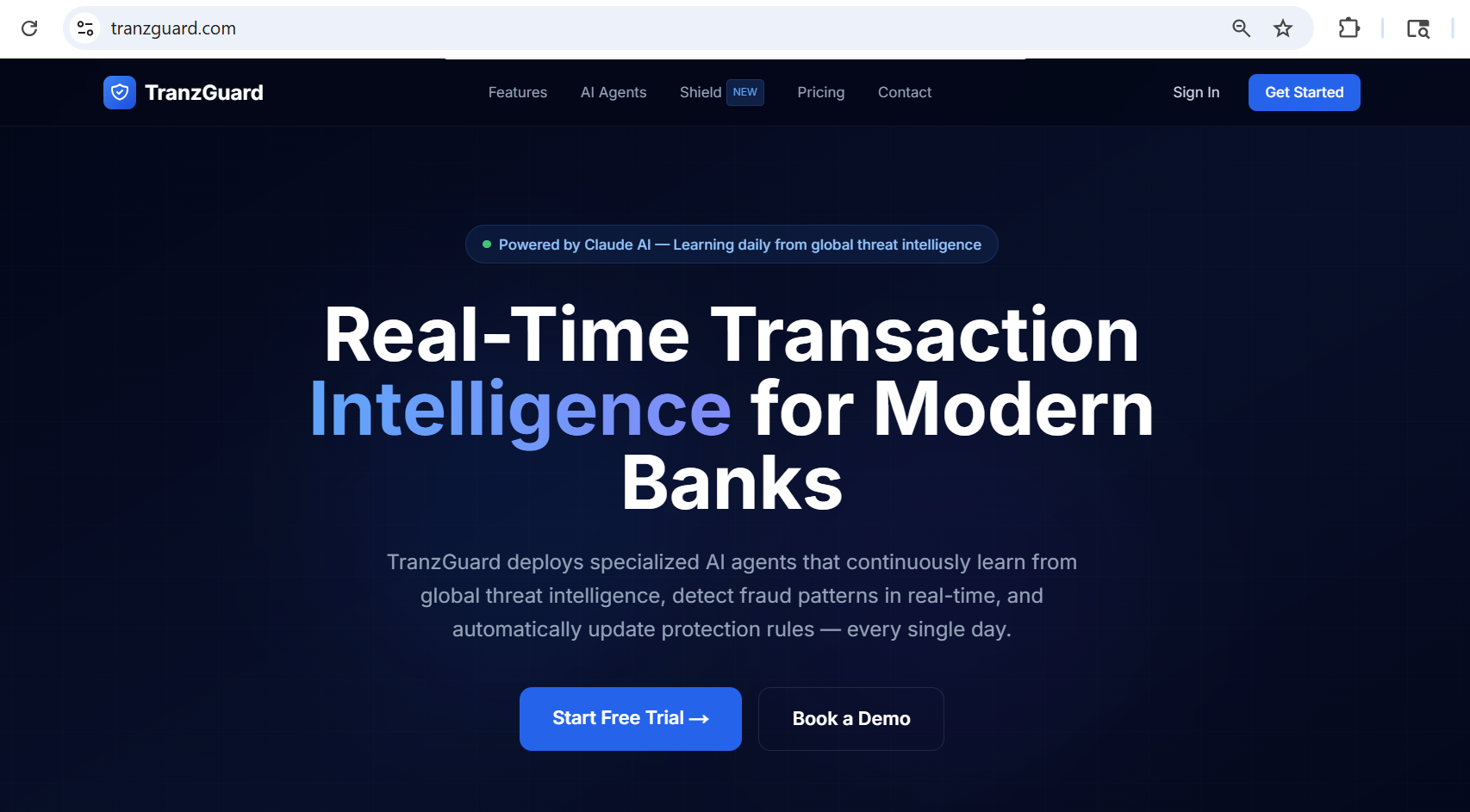 TranzGuard, AI agents that protect 24/7 gallery image