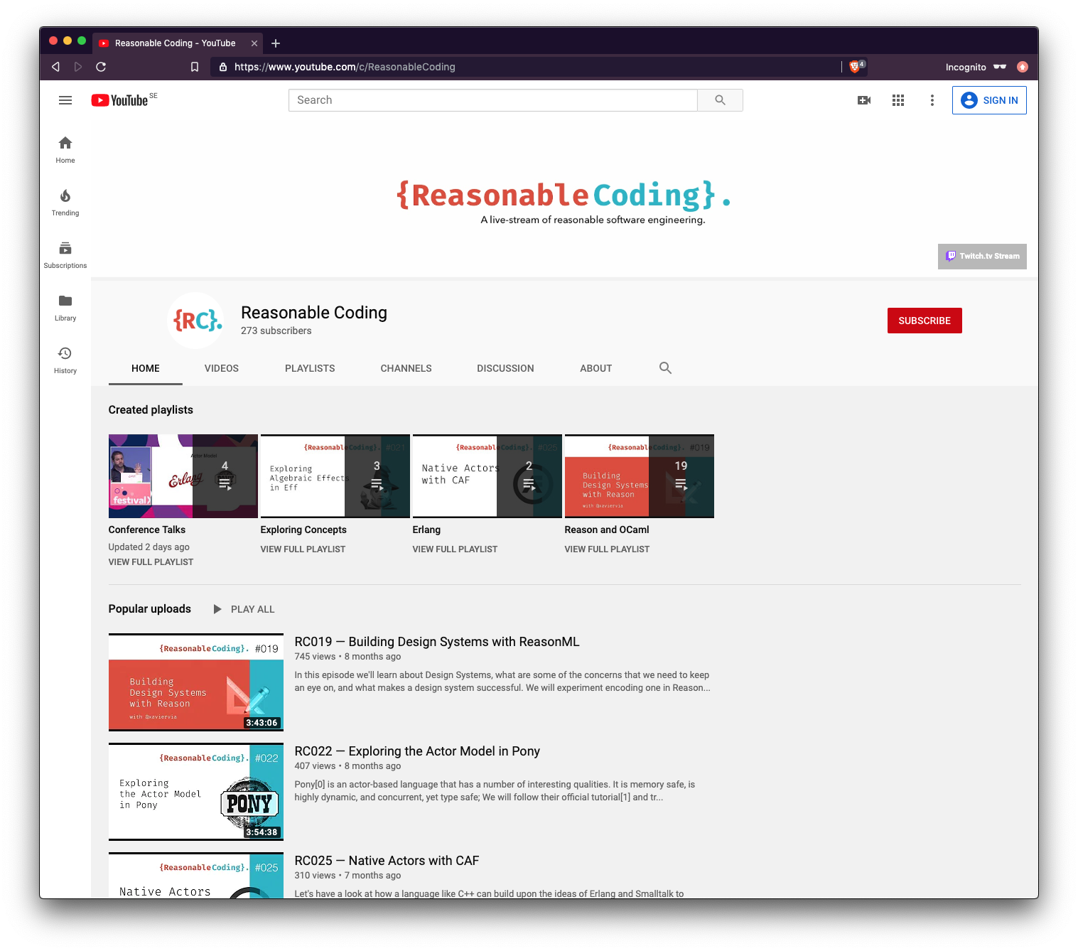 Reasonable Coding gallery image