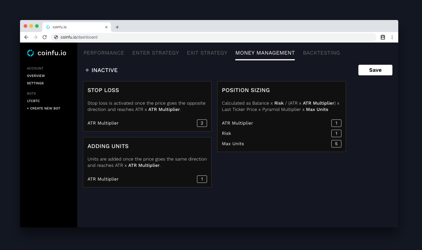 coinfu.io (pre-launch) gallery image