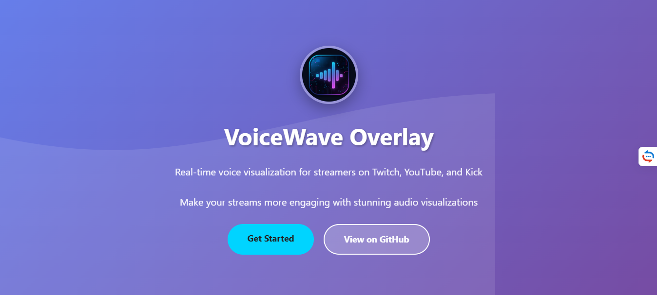 VoiceWave Overlay - Main product screenshot demonstrating key features and user interface