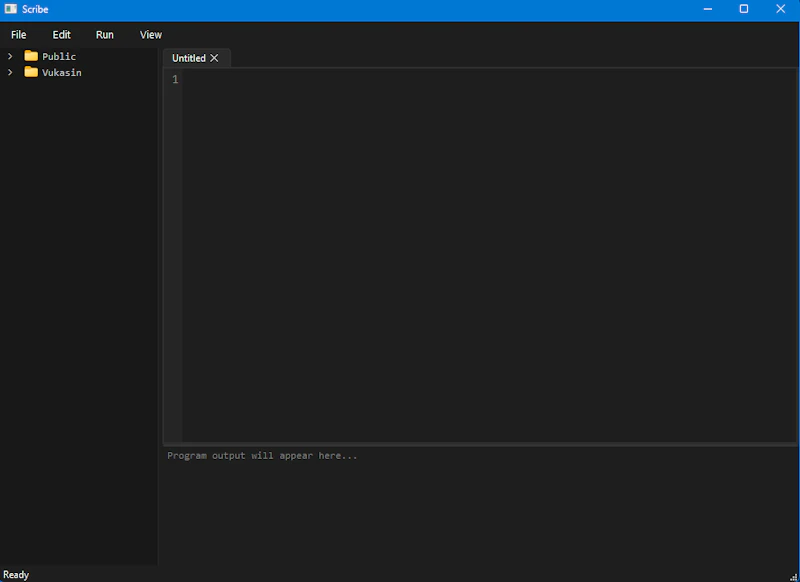 Scribe screenshot 1