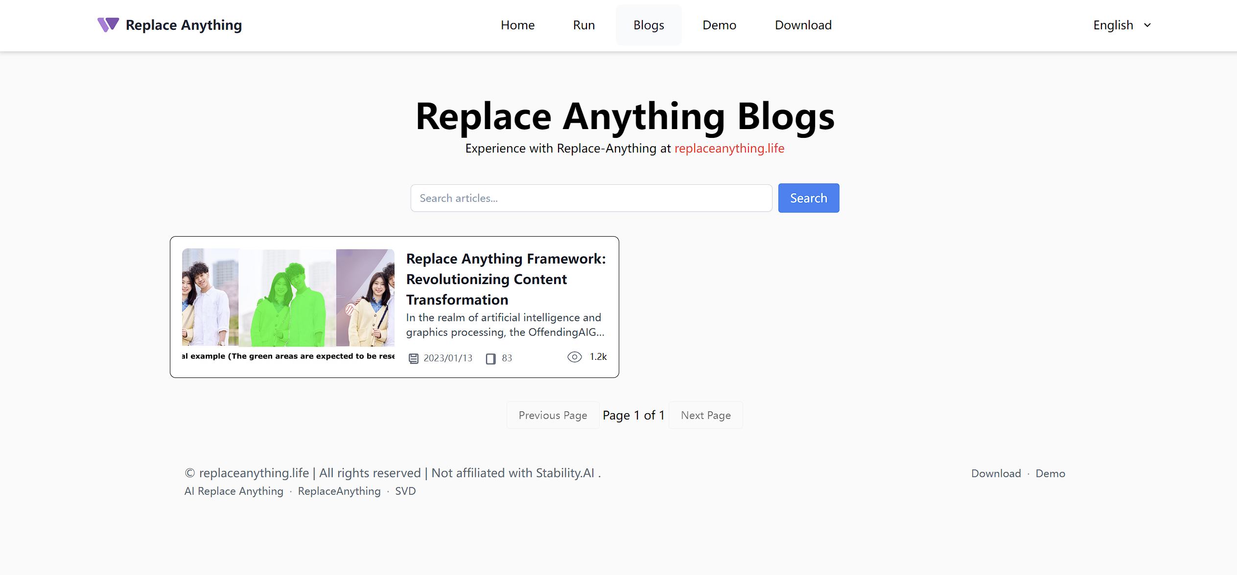 Replace Anything gallery image