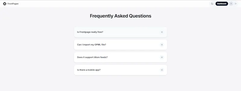 Frontpage screenshot 12