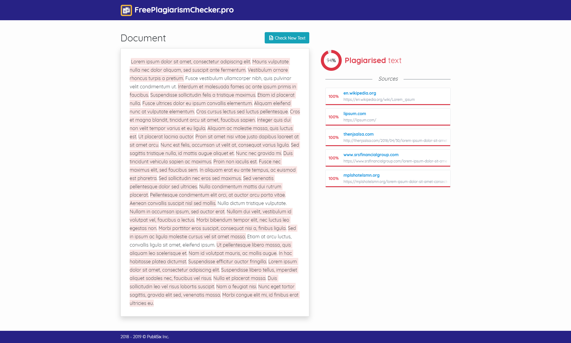 FreePlagiarismChecker Image
