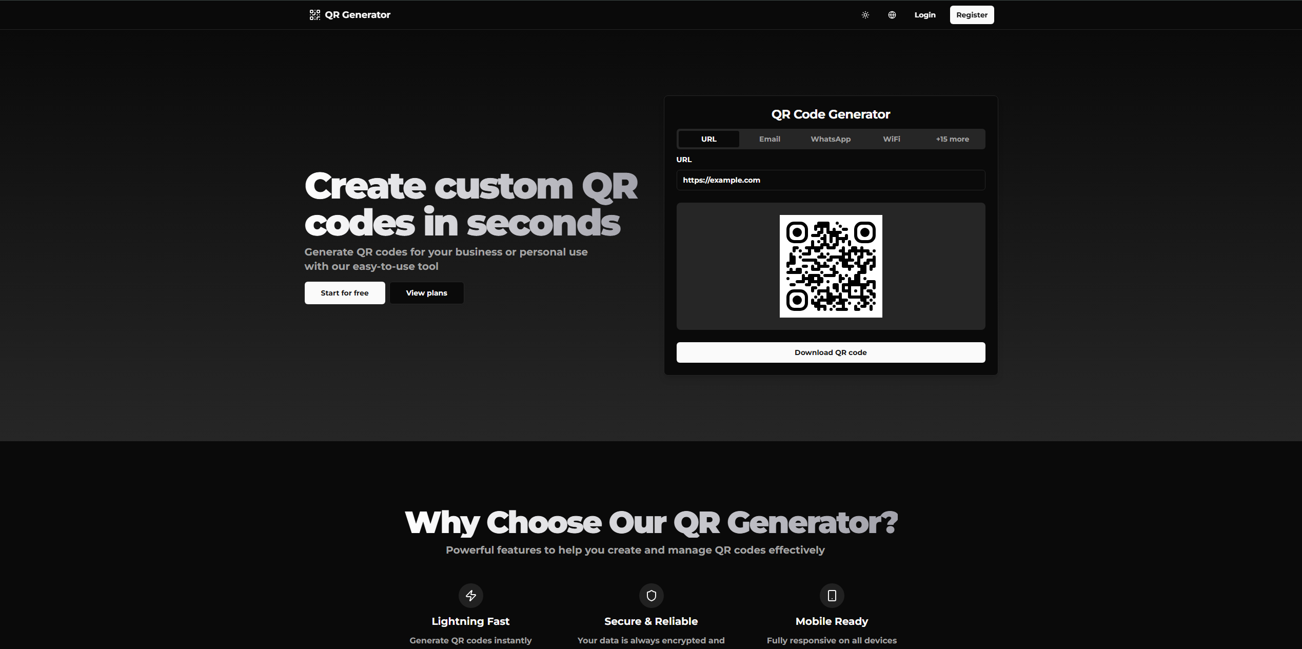 QR Generator gallery image
