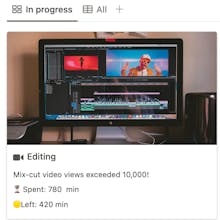 Notion Template:Learn a Skill in 20-hour gallery image