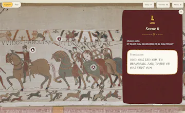 The Bayeux Tapestry online experience gallery image