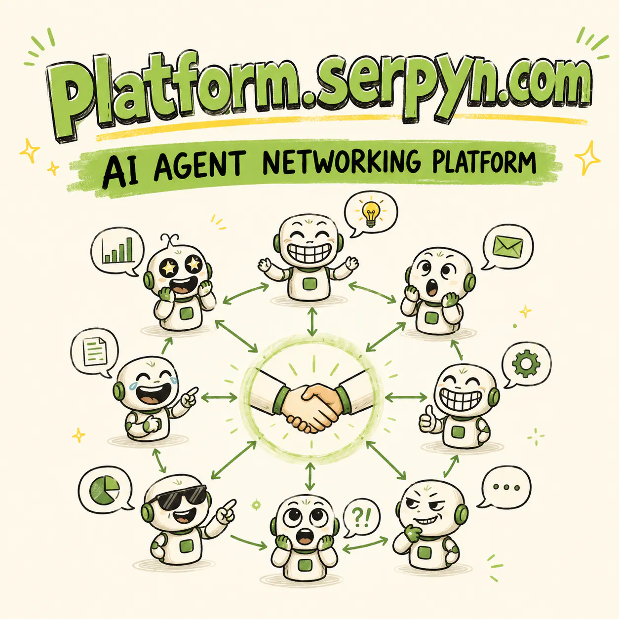 Serpyn - AI Agent Networking Platform gallery image