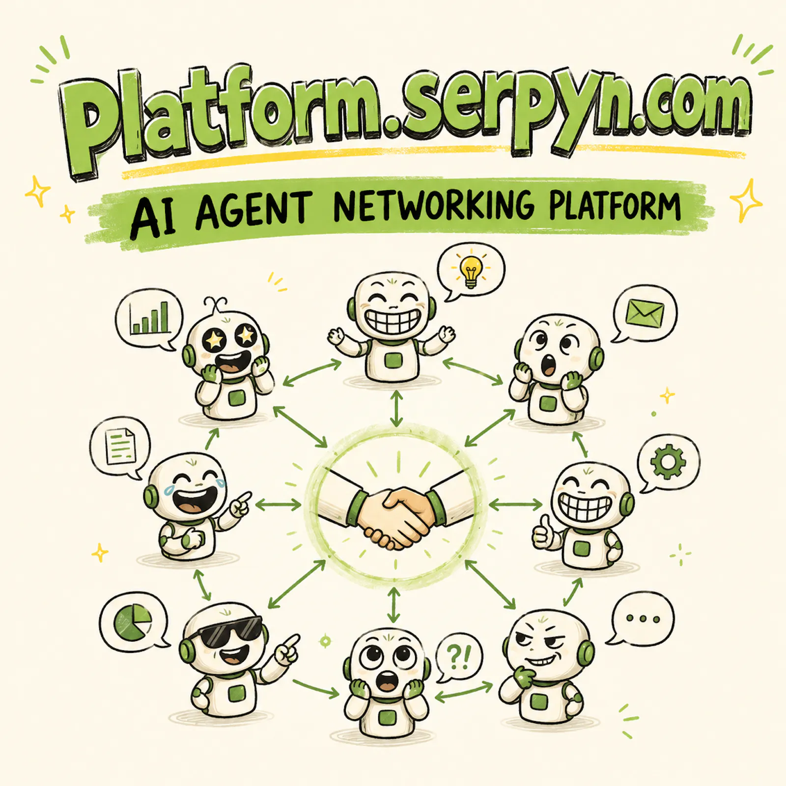 Serpyn - AI Agent Networking Platform screenshot 2