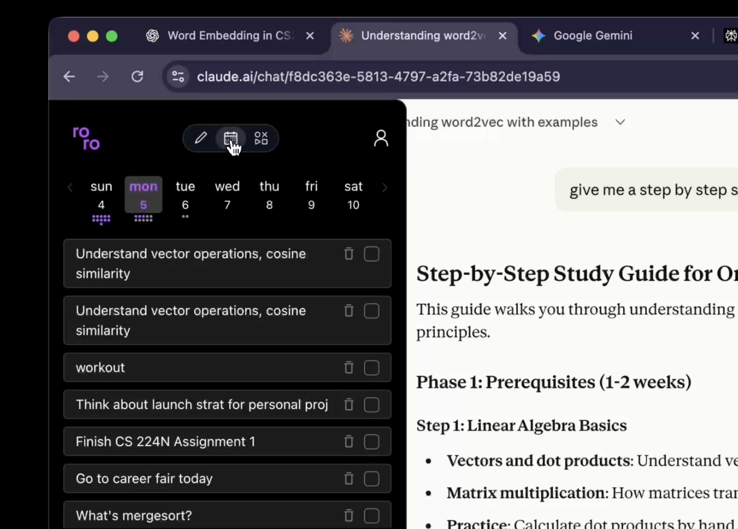 roro - Screenshot 3 showing product features and functionality