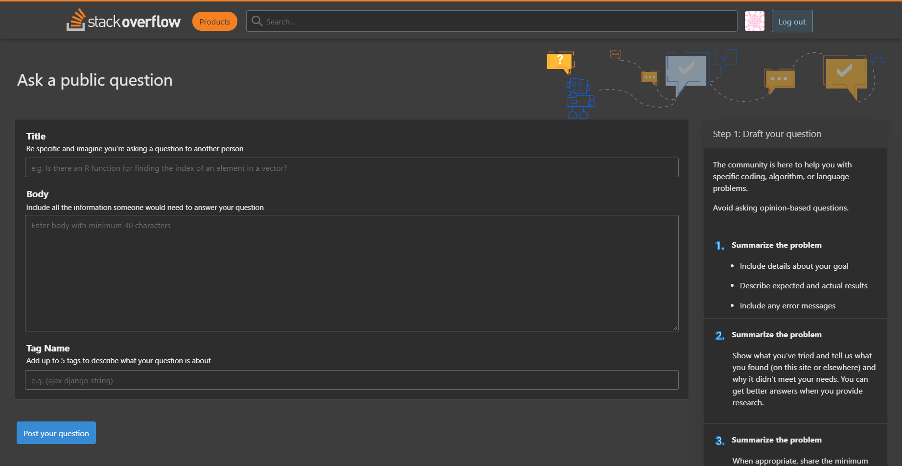 Stack Overflow Clone (MERN) gallery image