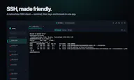 Sshly — SSH, made friendly.