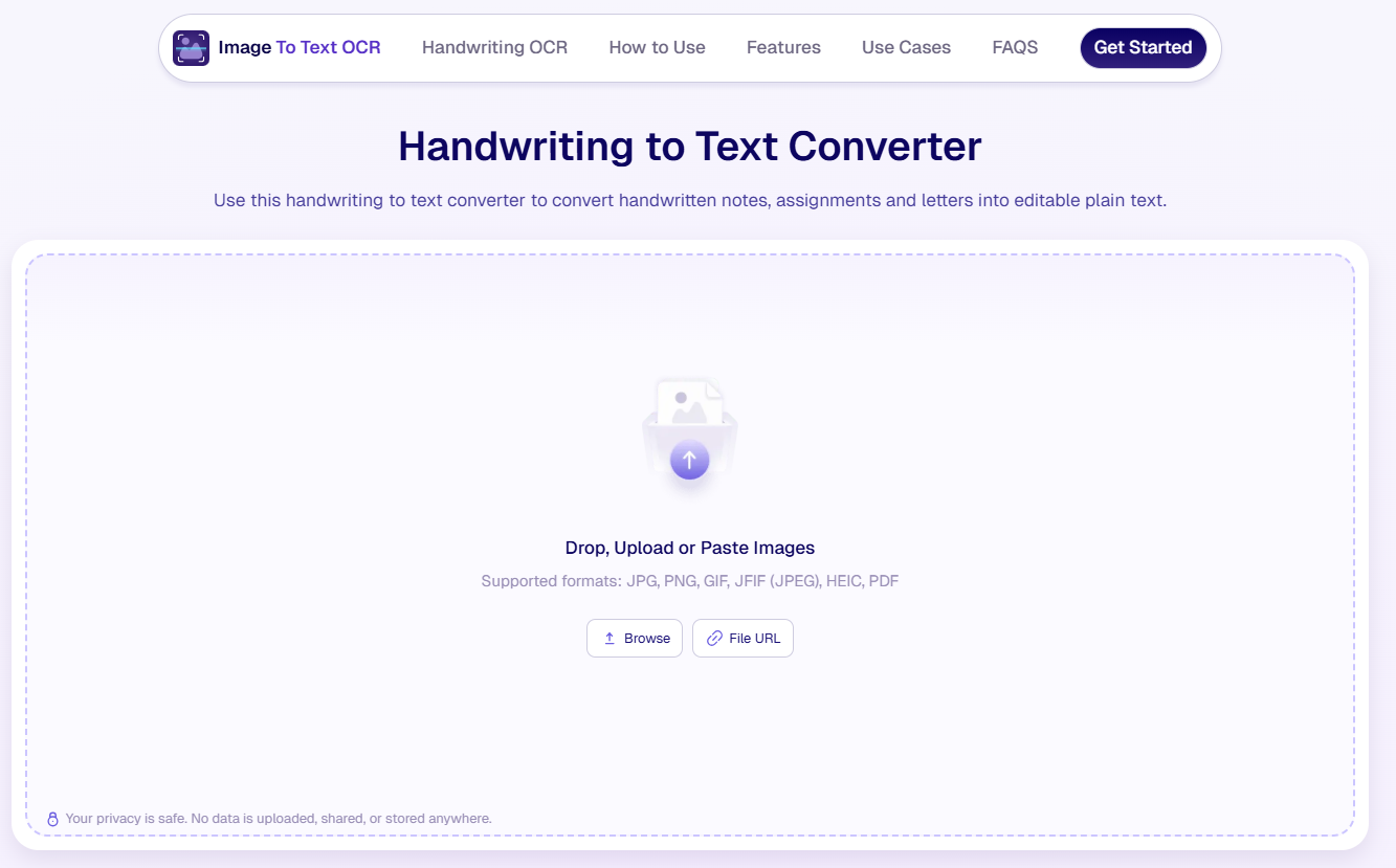 Handwriting to Text Converter gallery image