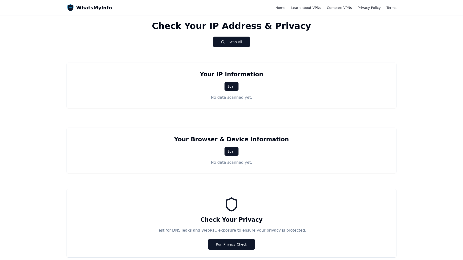 What's My Info screenshot 1