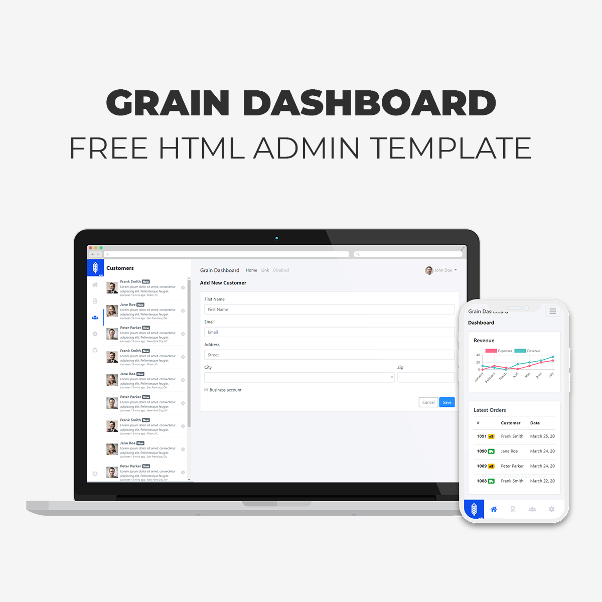 Grain Dashboard