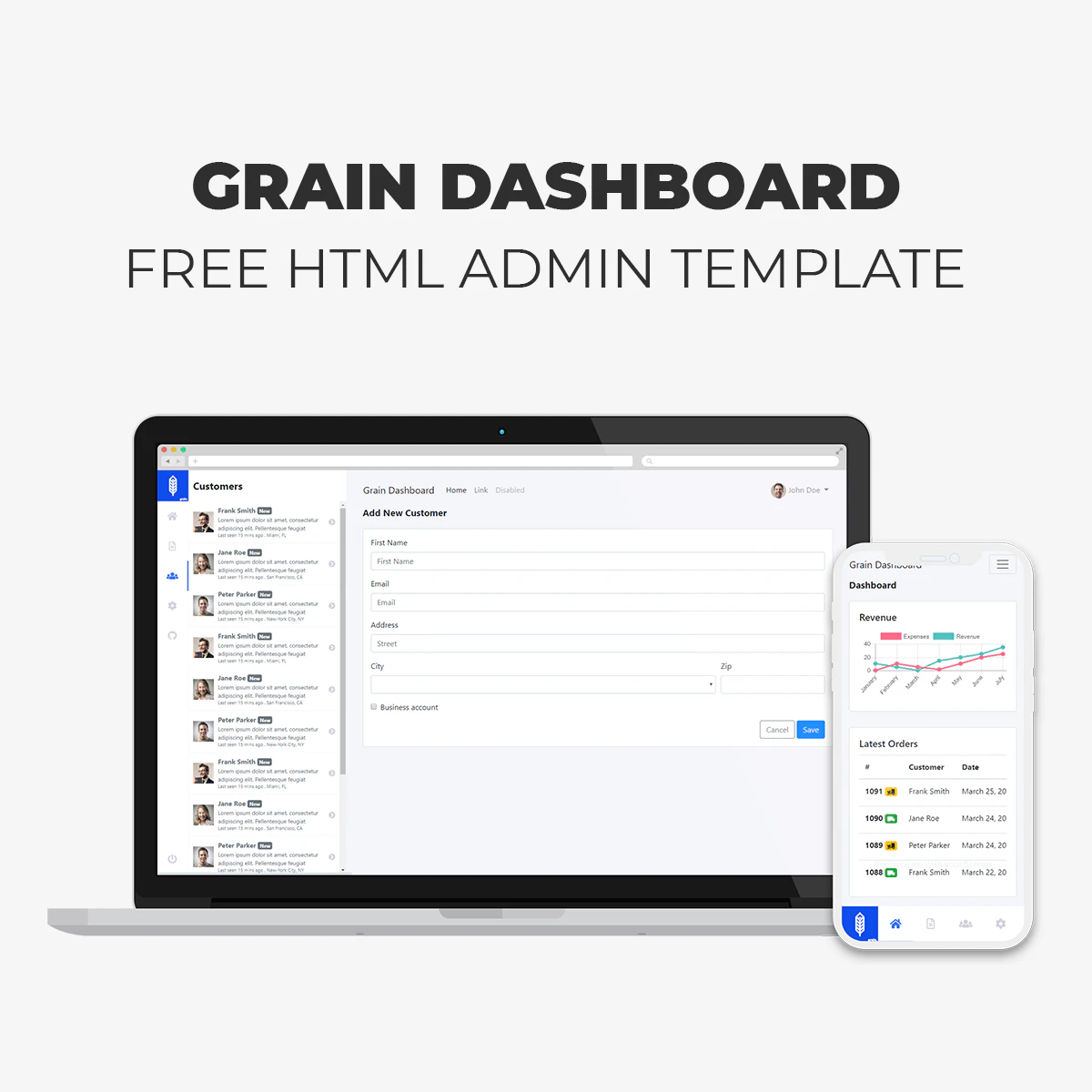 Grain Dashboard