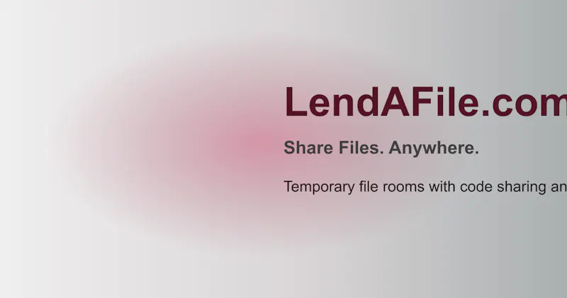 LendAFile.com screenshot 1