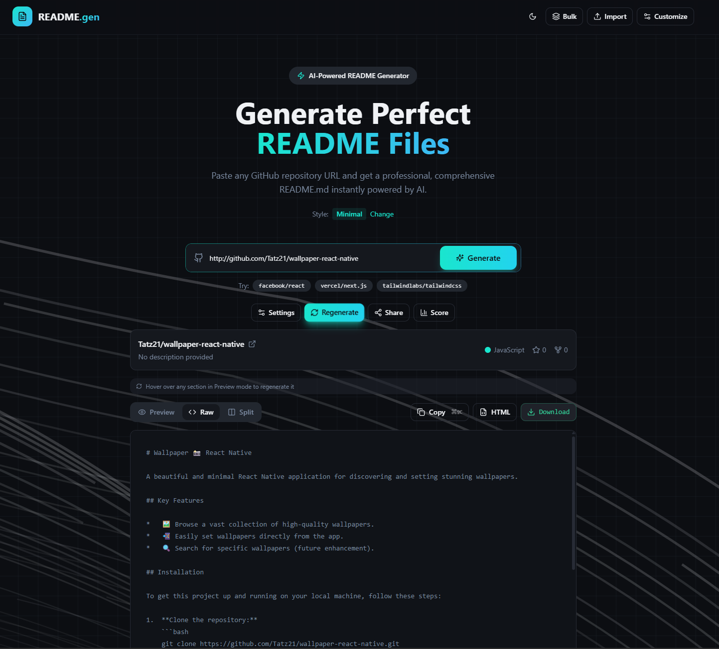 README.gen gallery image