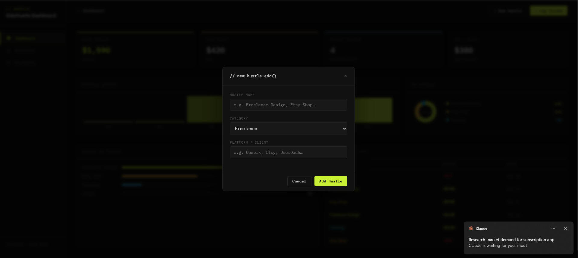 SideHustler  gallery image