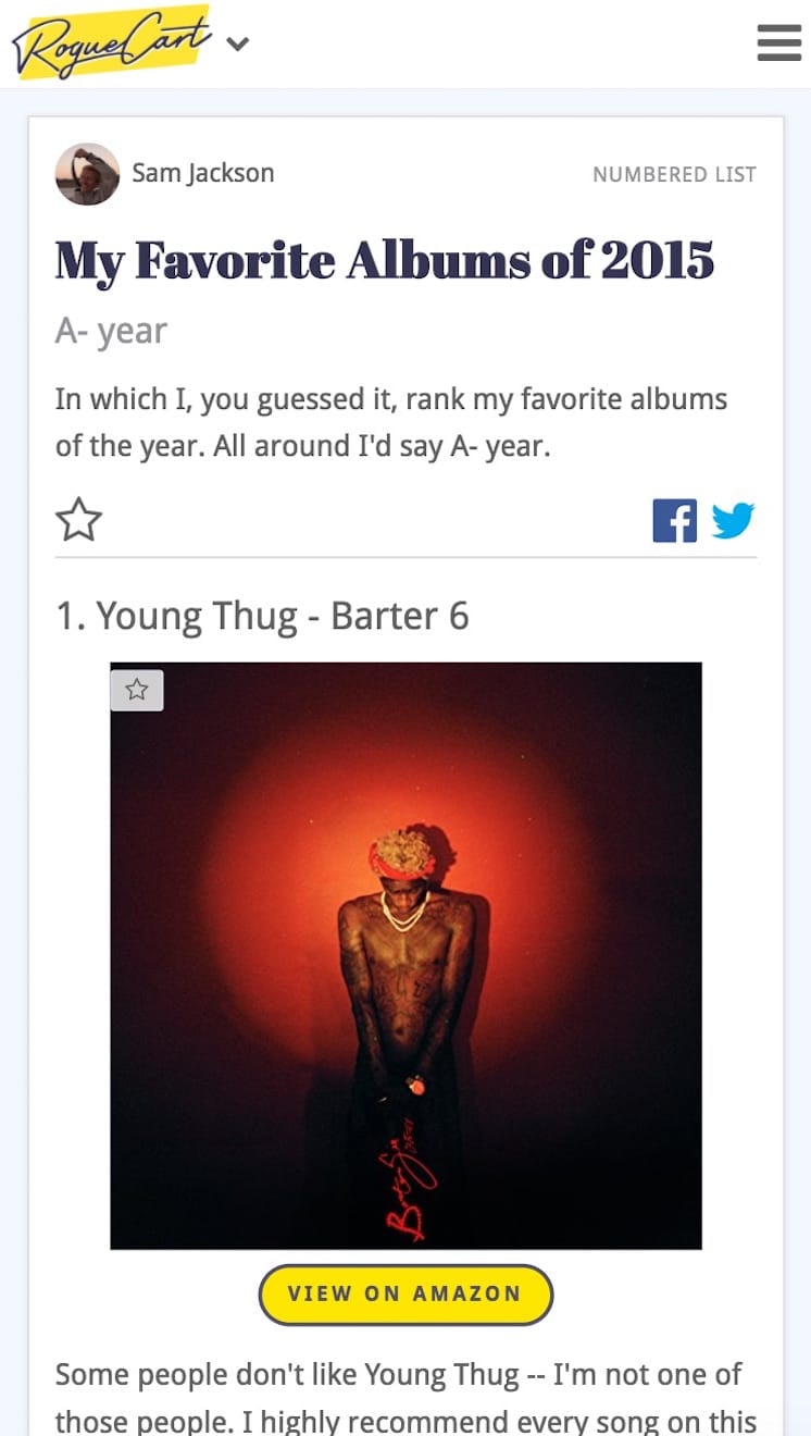 RogueCart gallery image