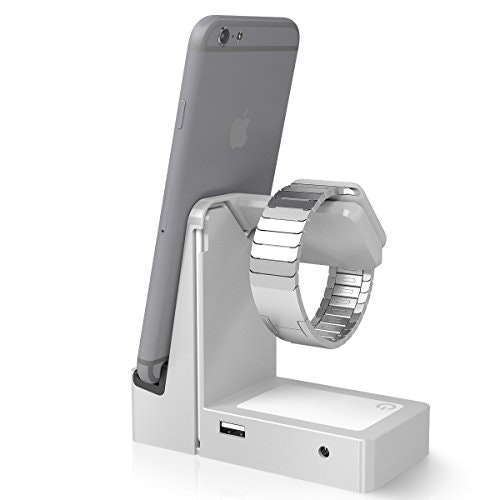 Basecamp Apple Watch Charger with Nightlight and iPhone/iPad ports gallery image