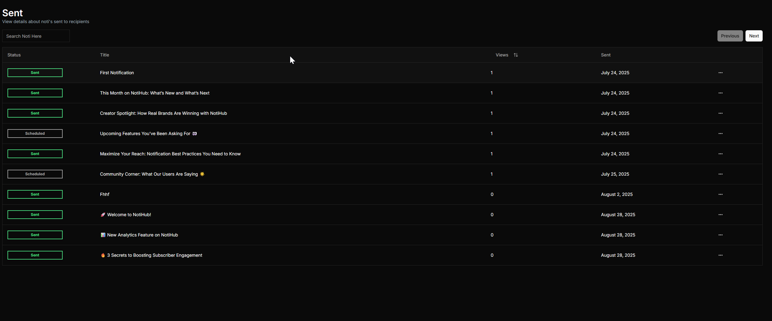 NotiHub gallery image