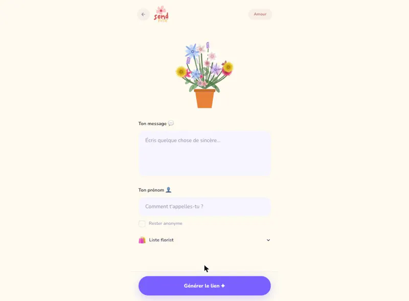SendPetal — Digital Bouquets screenshot 3