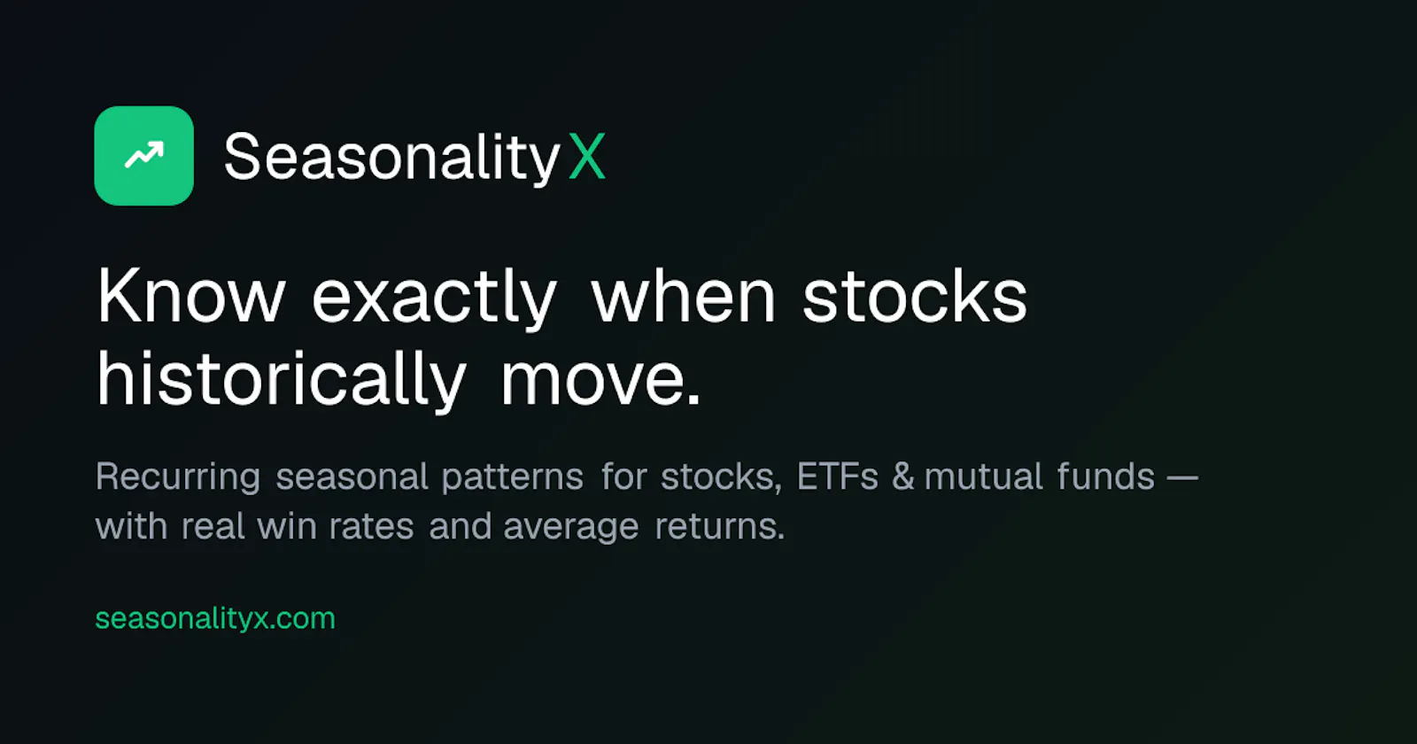 SeasonalityX screenshot 1