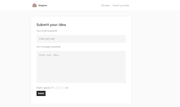 Stupion - app idea generator gallery image